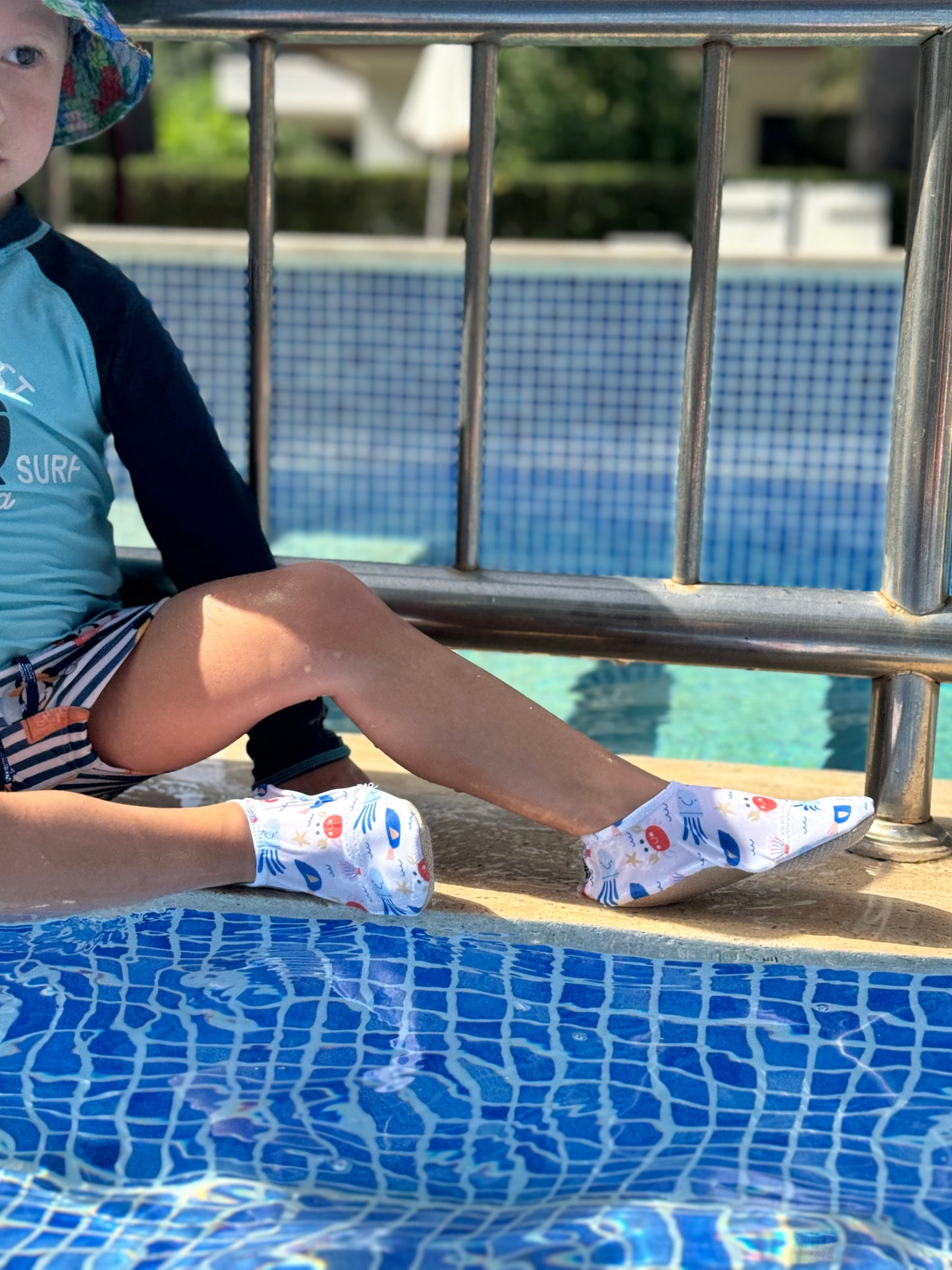 Non-Slip Sole, Unisex Baby, Children's Sea Shoes, Pool Booties, Crap