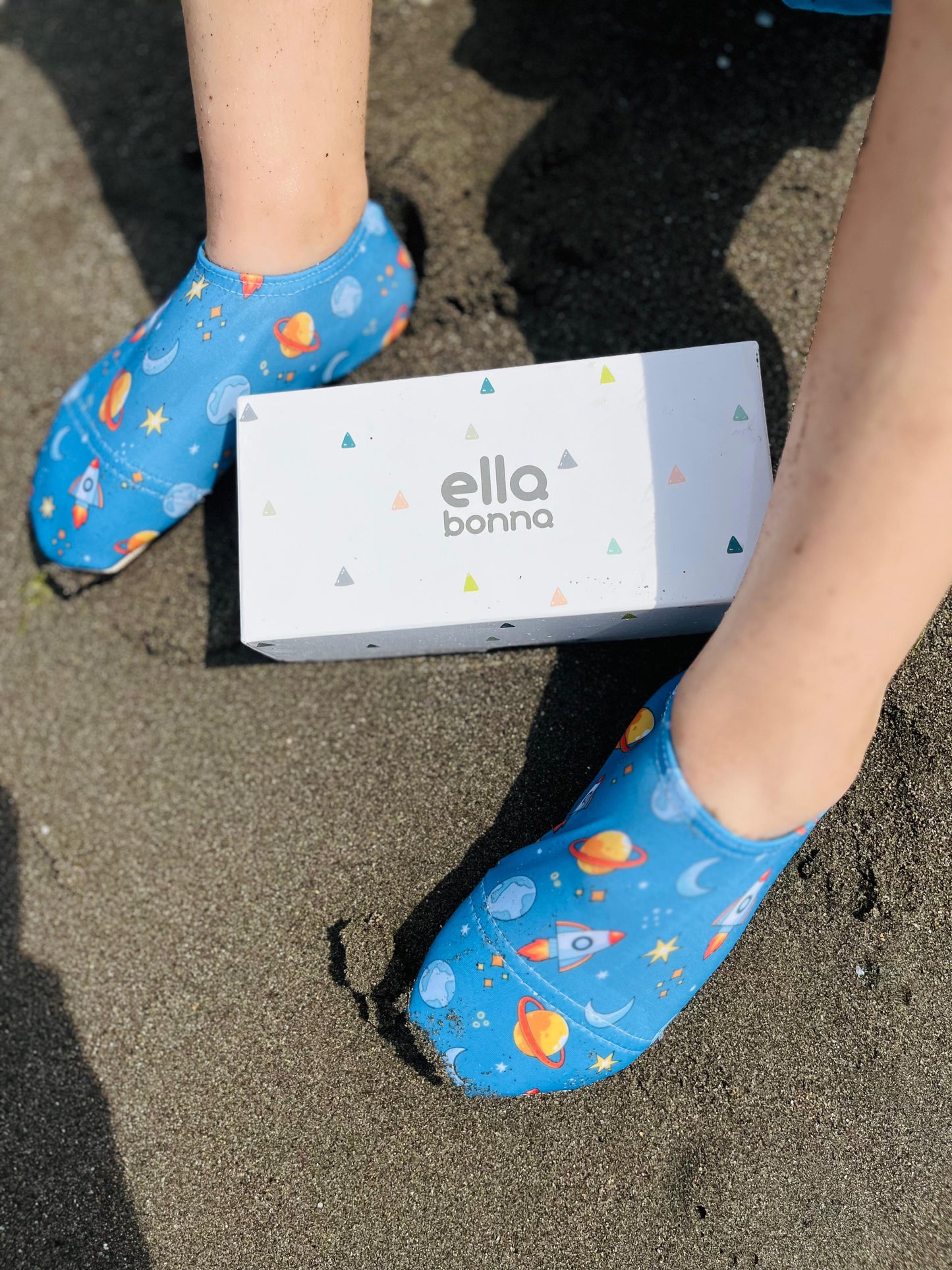 Non-Slip Sole, Unisex Baby, Children's Sea Shoes, Pool Booties, Space