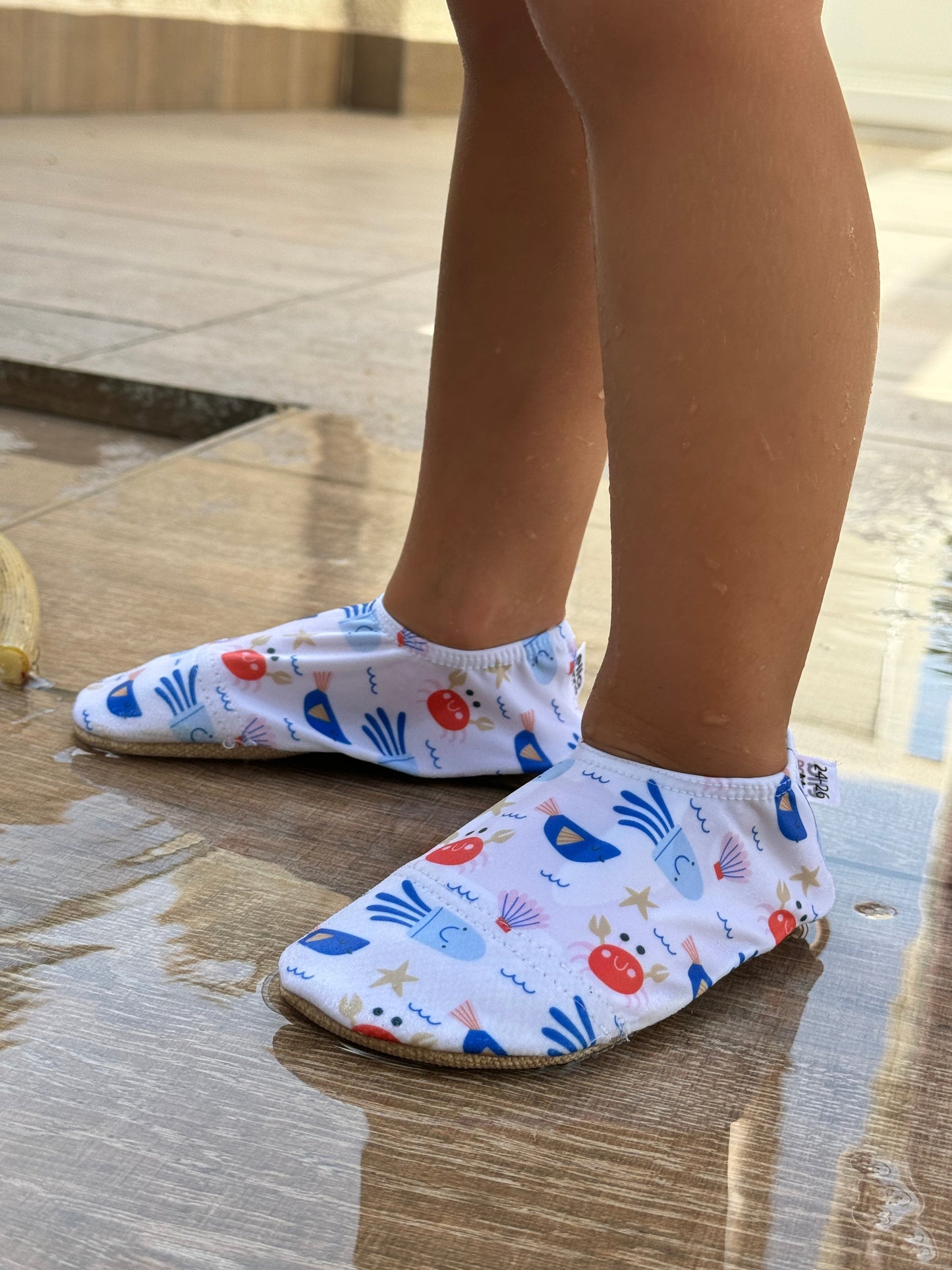 Non-Slip Sole, Unisex Baby, Children's Sea Shoes, Pool Booties, Crap