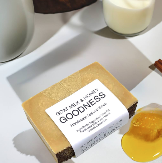 Goat Milk & Honey Goodness Soap, Unscented
