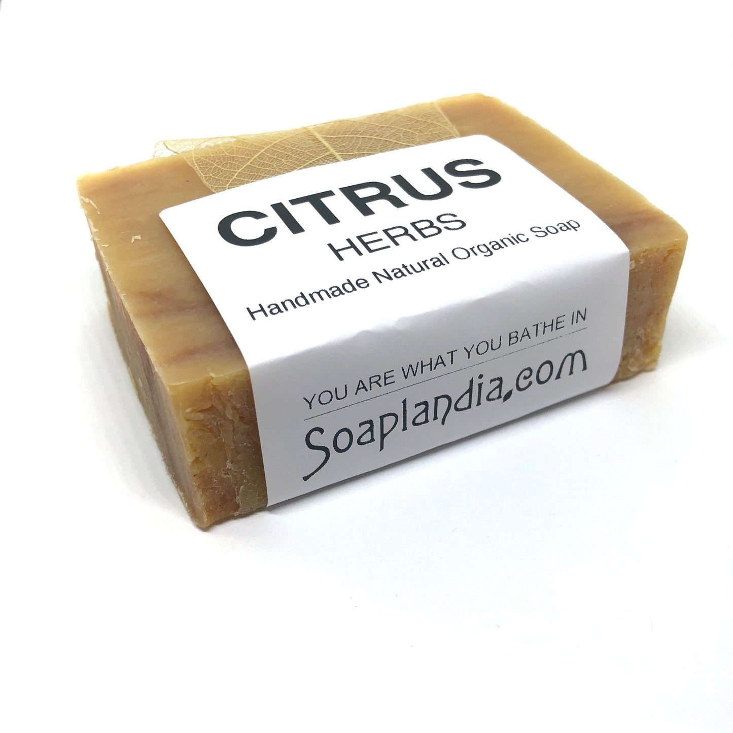 Citrus Herbs Bar Soap, Organic